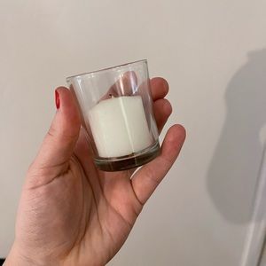 72 Clear Votive Holders with White Candles (6 Boxes of 12 EA)